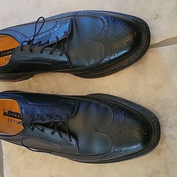 Florsheim Men's Black Leather Dress Shoes - Picture 4 of 6
